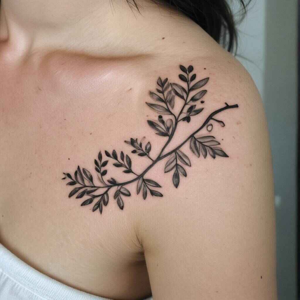 40 Striking Olive Branch Tattoo Ideas That Radiate Peace and Purpose 5 Infinity Olive Branch tattoo